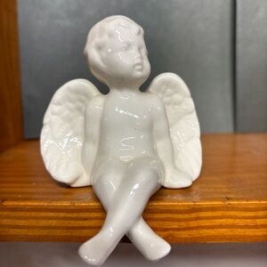 Elegant White Angel Figurine